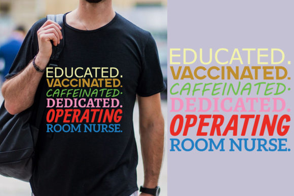 Educated. Vaccinated. Caffeinated Graphics