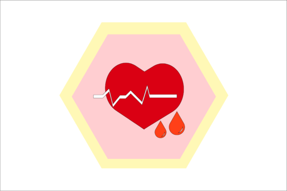 Medical Heart: Graphic Design Asset for Local Branding
