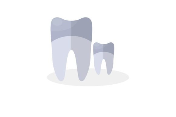 Medical Tooth Flat Icon Graphics and Icons
