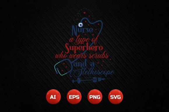 Nurse T-Shirt Design 126: Graphics for Real Projects