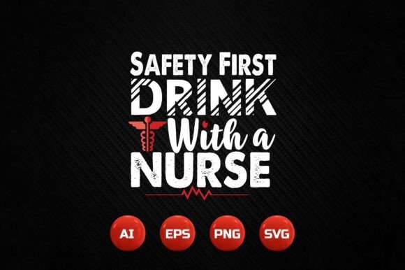 Nurse T-Shirt Design 169 Graphics