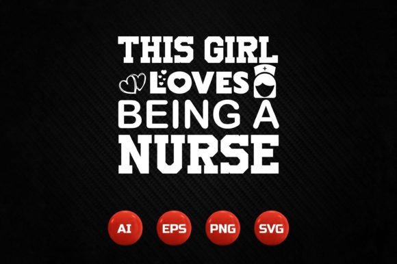 Nurse T-Shirt Design 190: Graphics & T-Shirt Designs