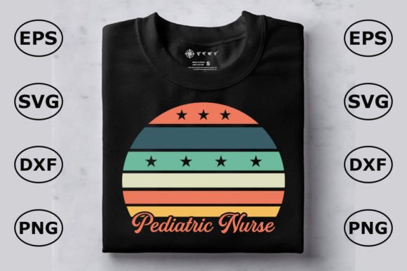Nurse T Shirt Design, Pediatric Nurse Graphics